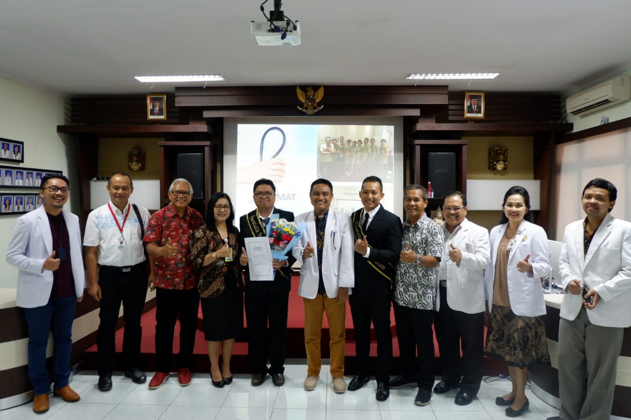 Yudisium dr. I Ketut Adi Suryana, Sp.P.D. dan dr. Narakusuma Wirawan, Sp.P.D. 